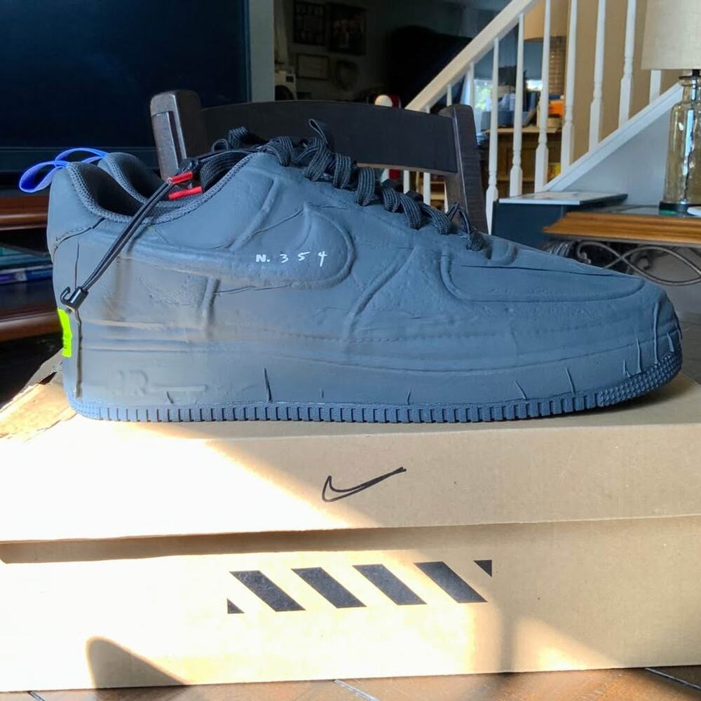 Nike Air Force 1 Experimental N.354 “Black Anthracite” Size 13 (CV1754-001) New